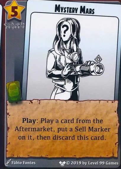 Mystery Mars (Character Expansion Mini Expansion #10 (Extra Characters))