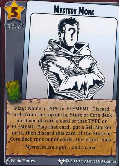 Mystery Monk (Character Expansion Mini Expansion #10 (Extra Characters))