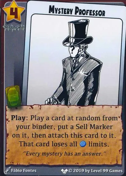 Mystery Professor (Character Expansion Mini Expansion #10 (Extra Characters))