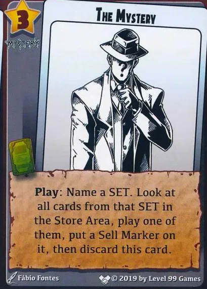 The Mystery (Character Expansion Mini Expansion #10 (Extra Characters))