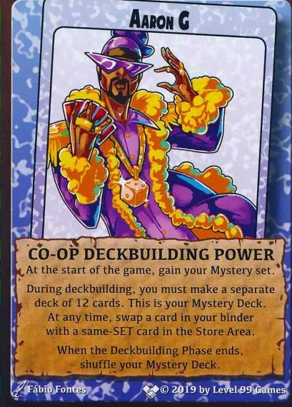 Aaron G (Pro Player Mini Expansion #10 (Extra Characters))
