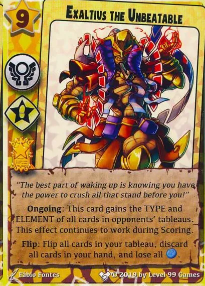 Exaltius the Unbeatable (Pro Player Mini Expansion #10 (Extra Characters))