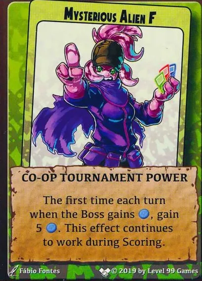 Mysterious Alien F (Pro Player Mini Expansion #10 (Extra Characters))