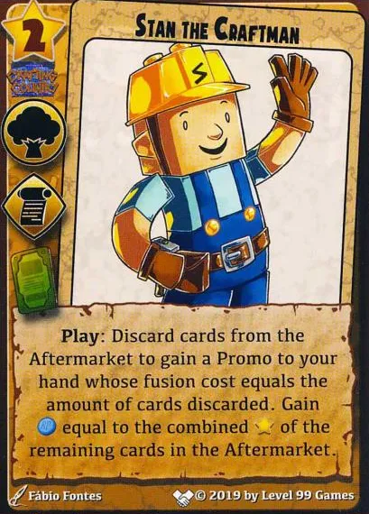 Stan the Craftman (Expansion Mini Expansion #11 (Extra Sets))