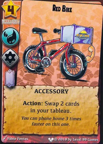 Red Bike (Premium Mini Expansion #11 (Extra Sets))
