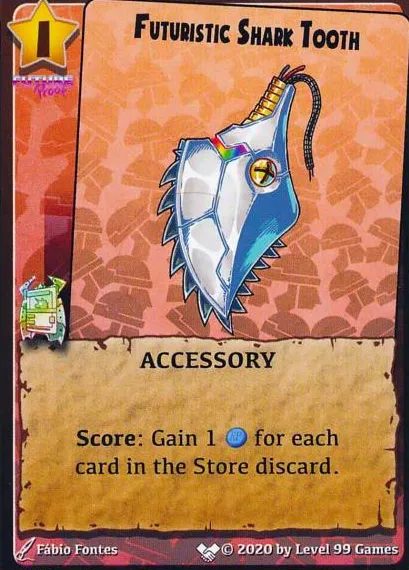 Futuristic Shark Tooth (Core Mini Expansion #12 (Finaler Bosses))