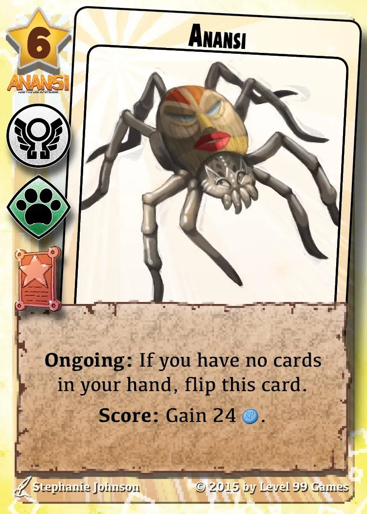 Anansi (Bronze Promo Mini Expansion #1 (Crossover))