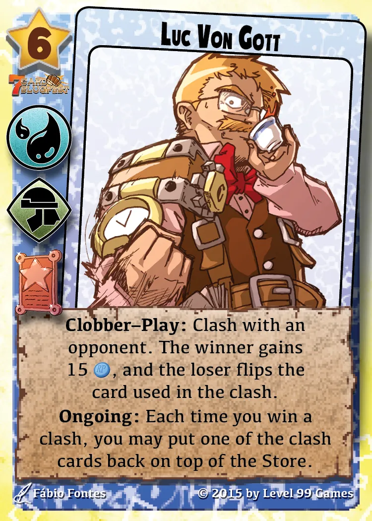 Luc Von Gott (Bronze Promo Mini Expansion #1 (Crossover))