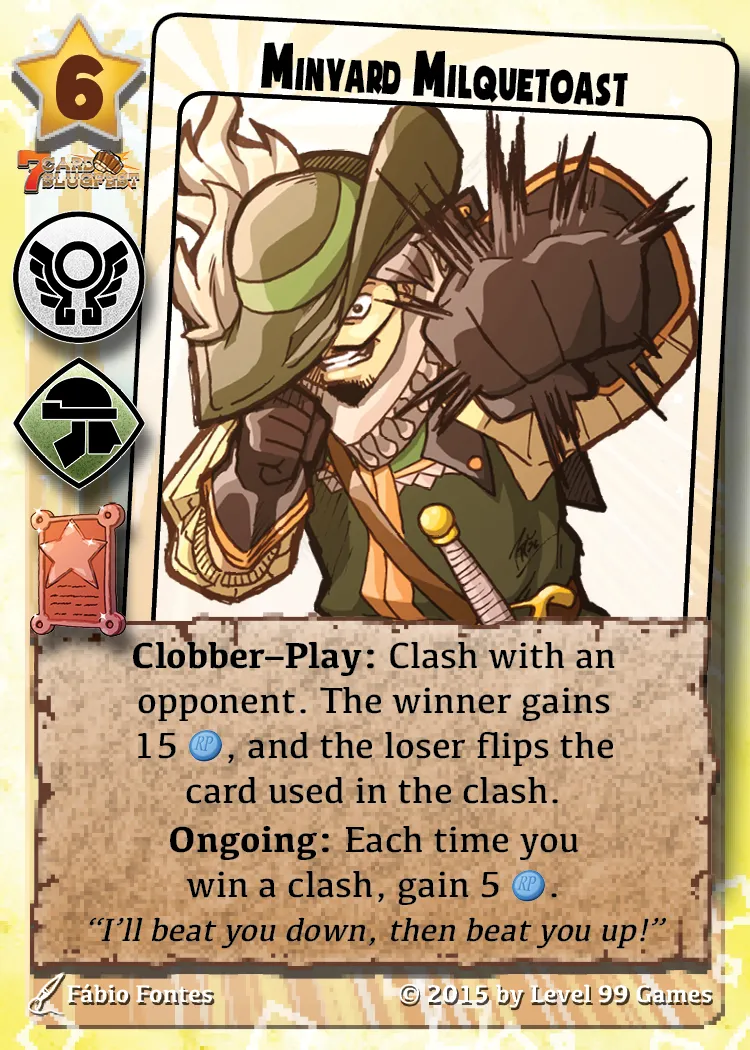 Minyard Milquetoast (Bronze Promo Mini Expansion #1 (Crossover))