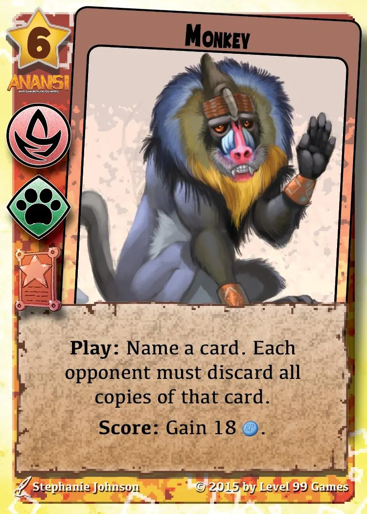 Monkey (Bronze Promo Mini Expansion #1 (Crossover))