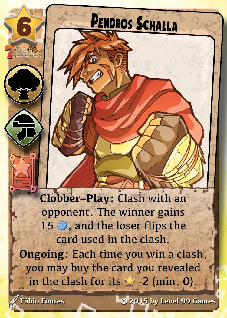 Pendros Schalla (Bronze Promo Mini Expansion #1 (Crossover))
