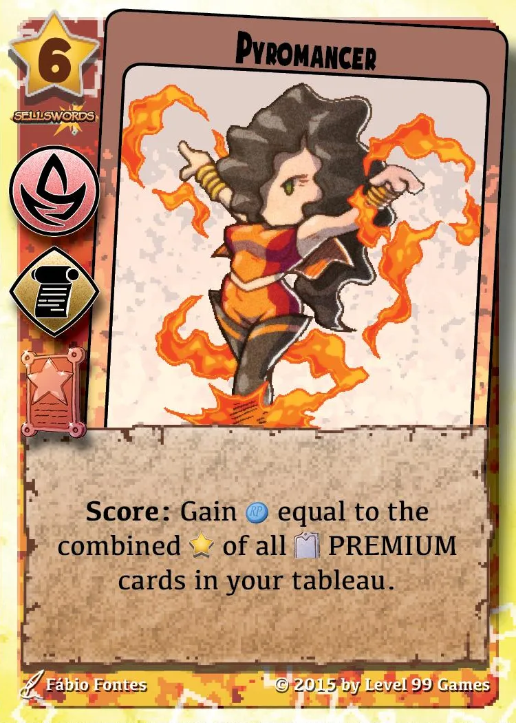 Pyromancer (Bronze Promo Mini Expansion #1 (Crossover))
