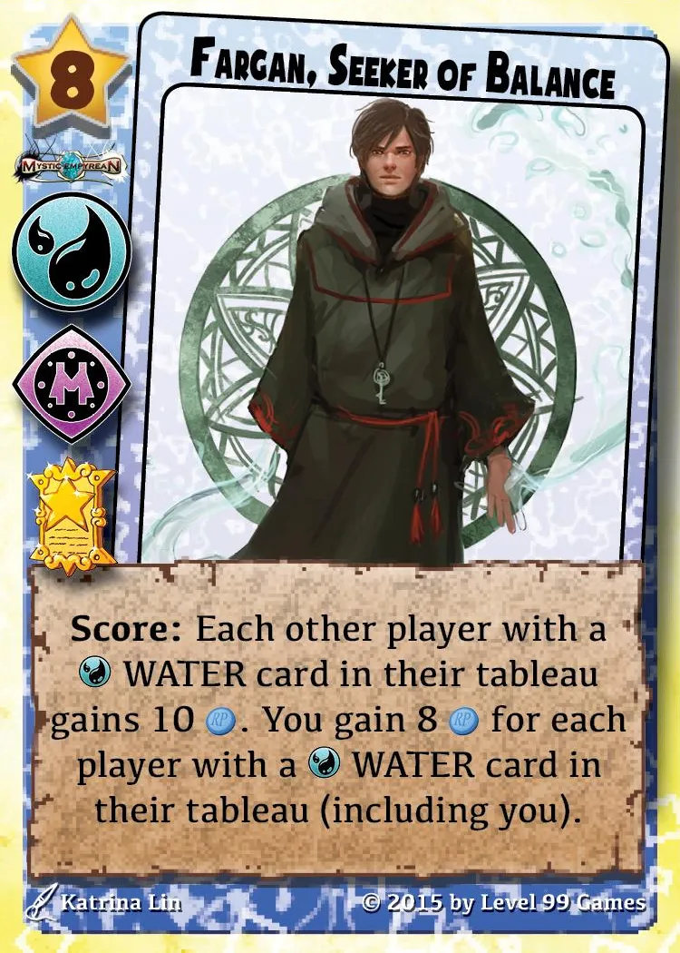 Fargan, Seeker of Balance (Gold Promo Mini Expansion #1 (Crossover))
