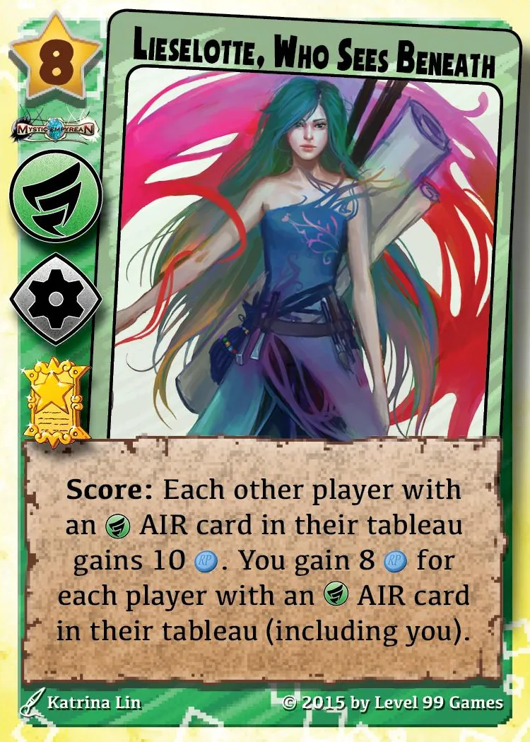 Lieselotte, Who Sees Beneath (Gold Promo Mini Expansion #1 (Crossover))