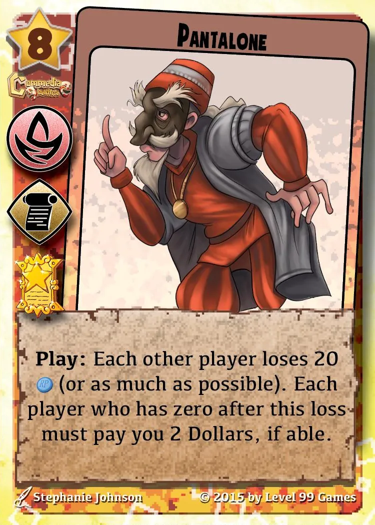 Pantalone (Gold Promo Mini Expansion #1 (Crossover))