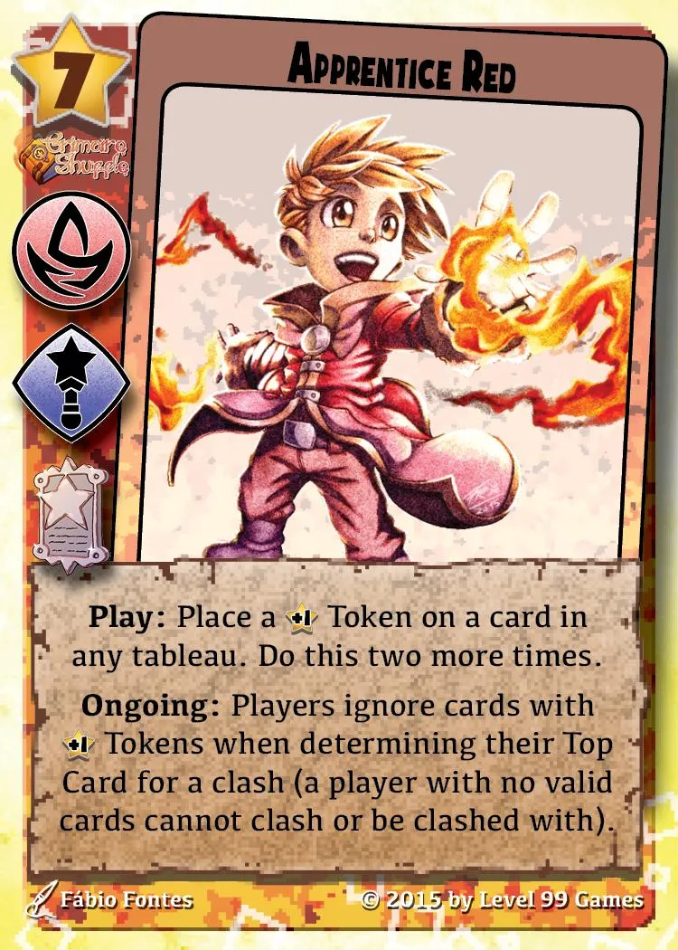 Apprentice Red (Silver Promo Mini Expansion #1 (Crossover))
