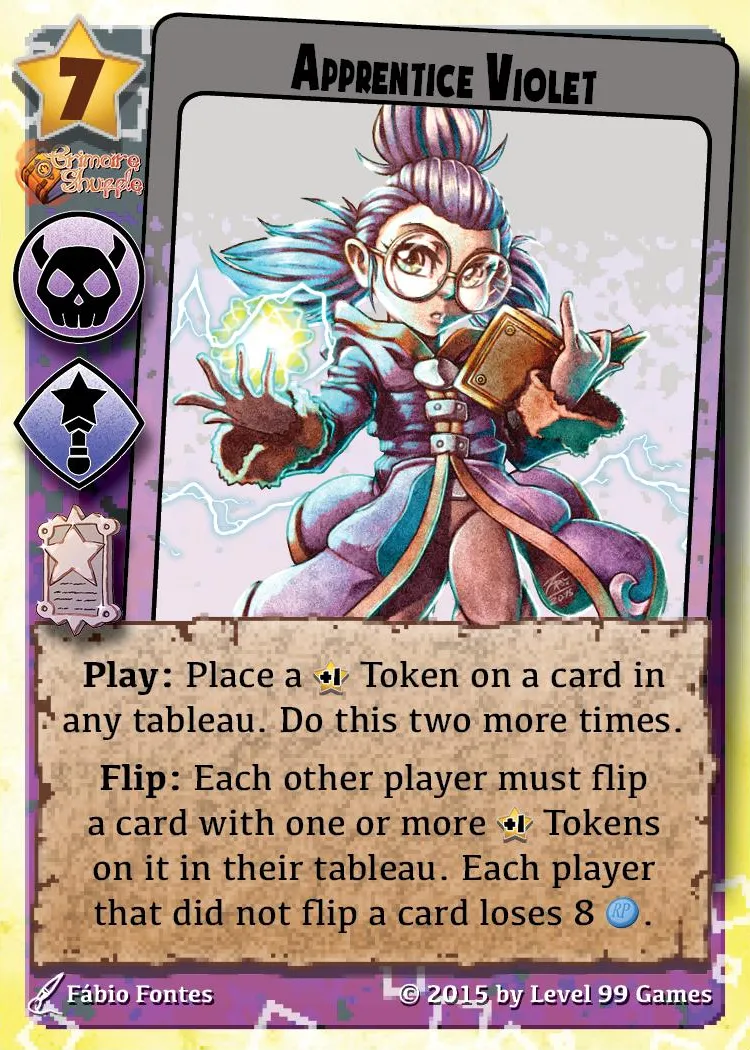 Apprentice Violet (Silver Promo Mini Expansion #1 (Crossover))