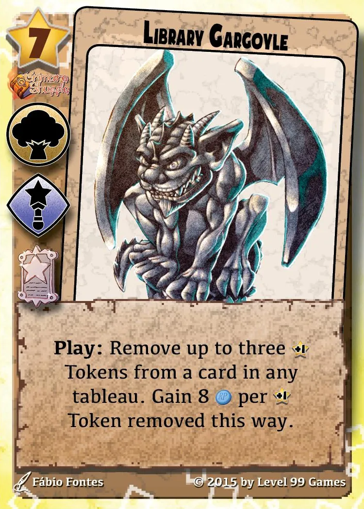 Library Gargoyle (Silver Promo Mini Expansion #1 (Crossover))