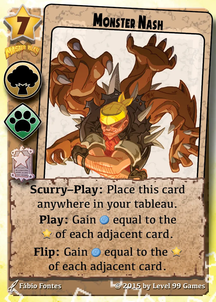 Monster Nash (Silver Promo Mini Expansion #1 (Crossover))