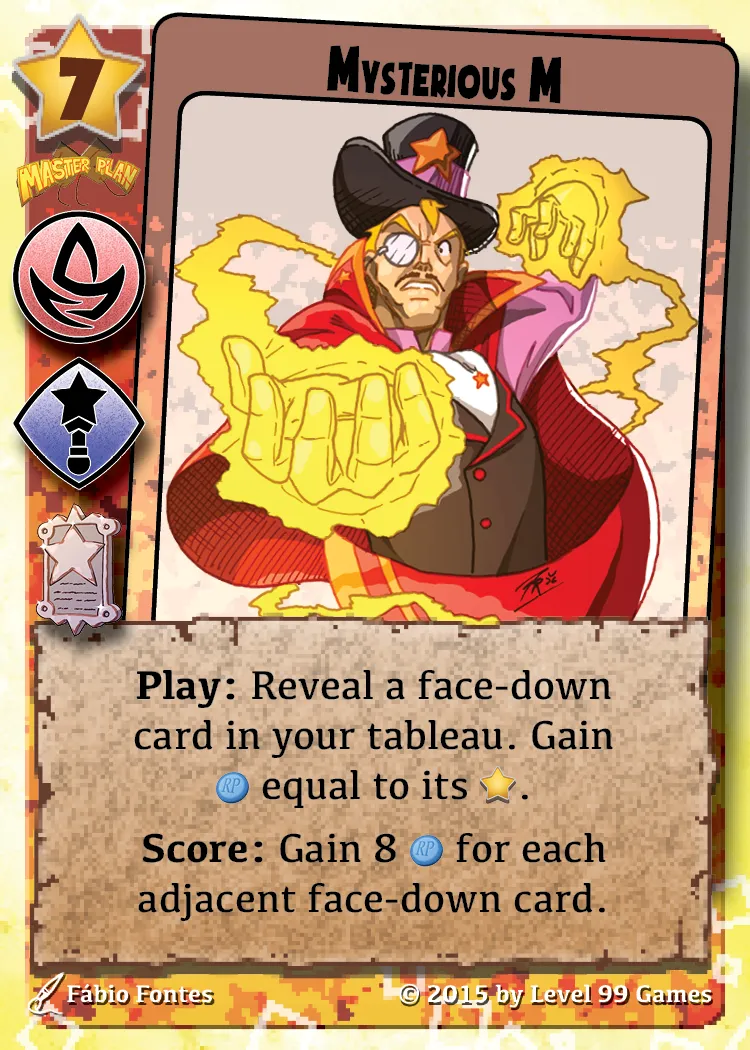 Mysterious M (Silver Promo Mini Expansion #1 (Crossover))