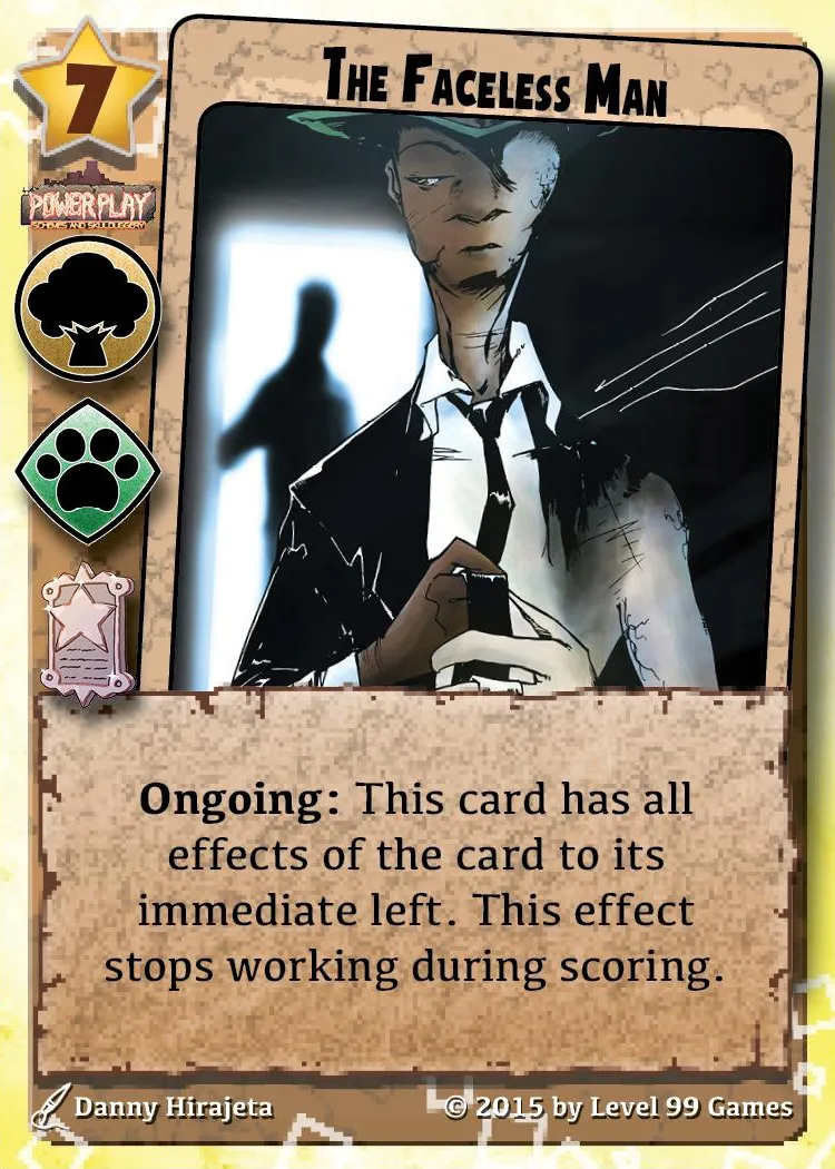 The Faceless Man (Silver Promo Mini Expansion #1 (Crossover))