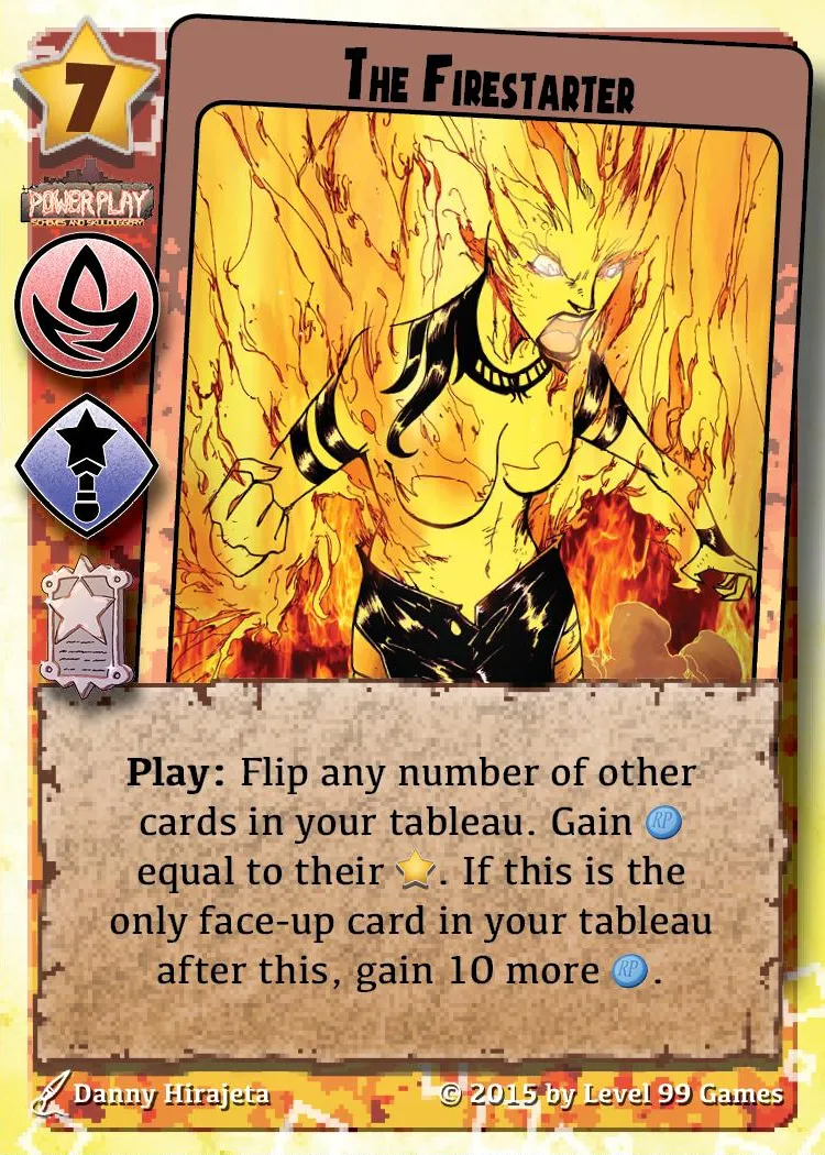 The Firestarter (Silver Promo Mini Expansion #1 (Crossover))