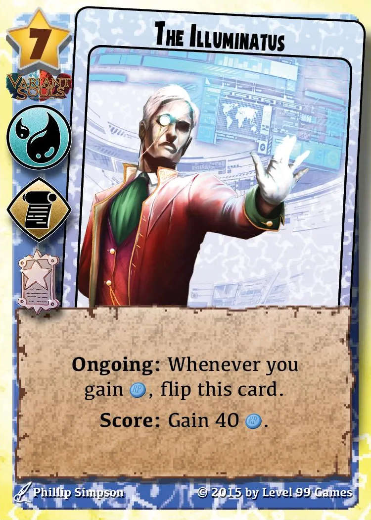 The Illuminatus (Silver Promo Mini Expansion #1 (Crossover))
