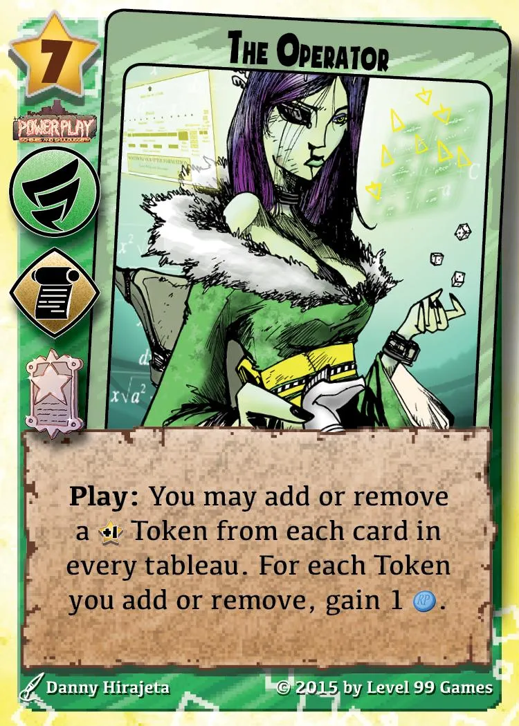 The Operator (Silver Promo Mini Expansion #1 (Crossover))