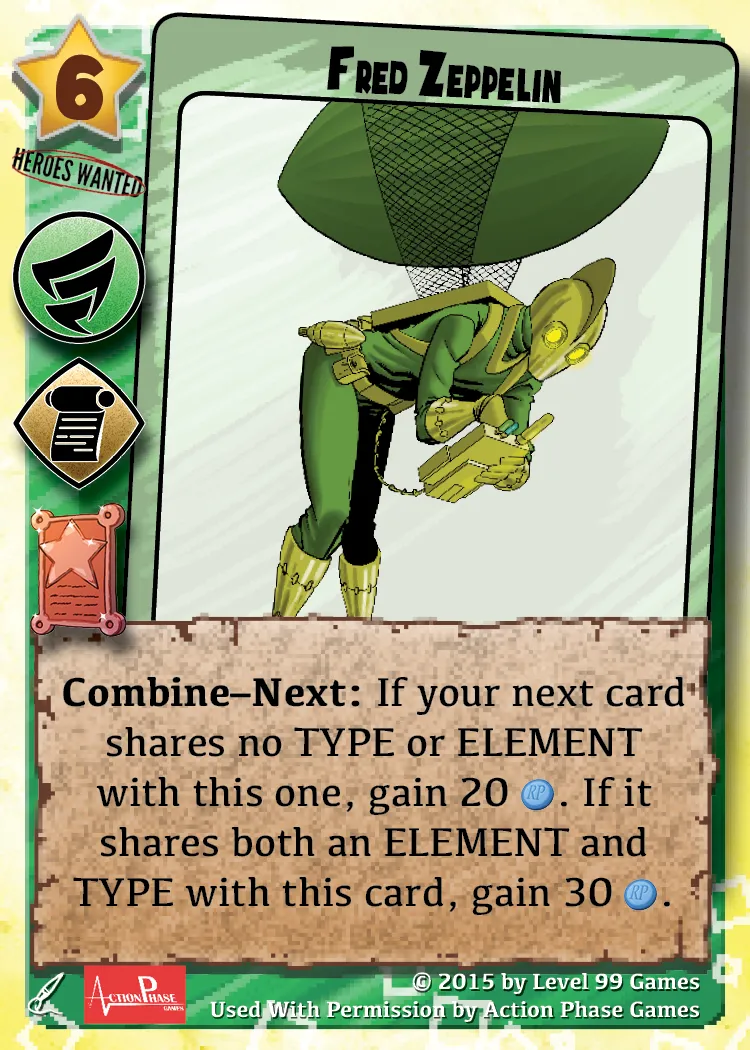 Fred Zeppelin (Bronze Promo Mini Expansion #2 (Sponsors))