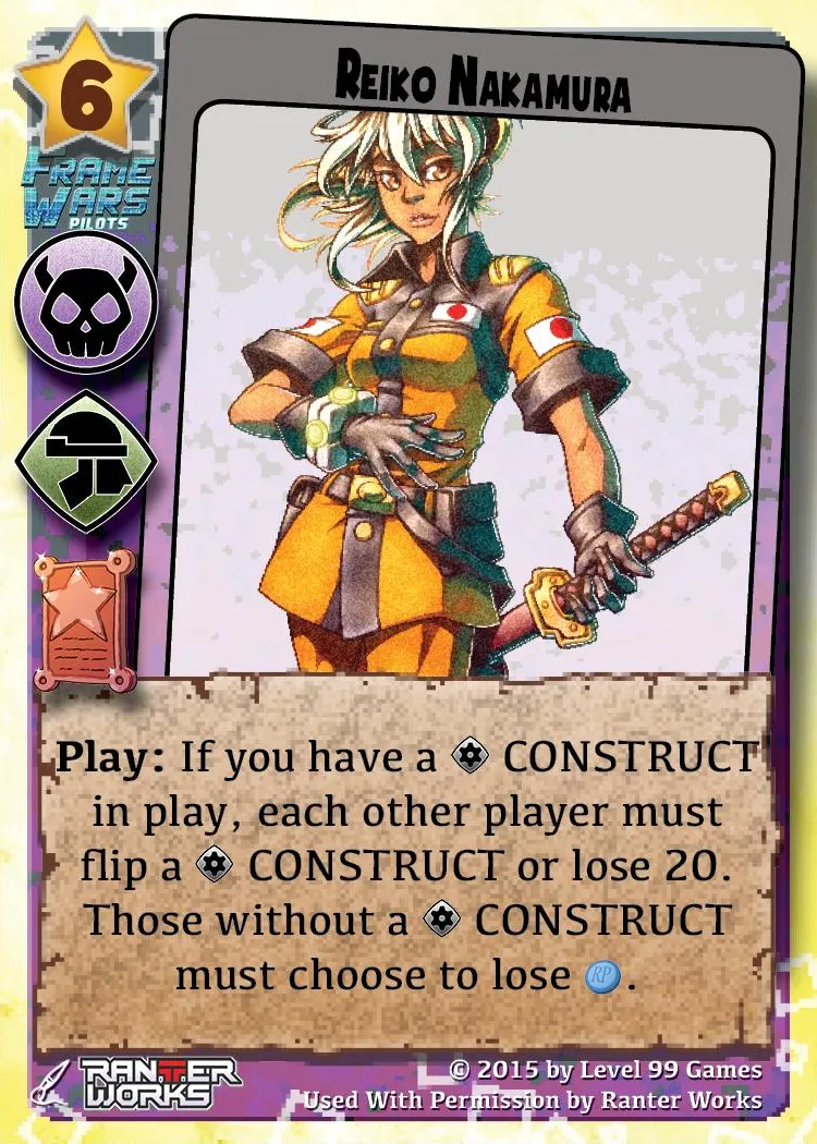 Reiko Nakamura (Bronze Promo Mini Expansion #2 (Sponsors))
