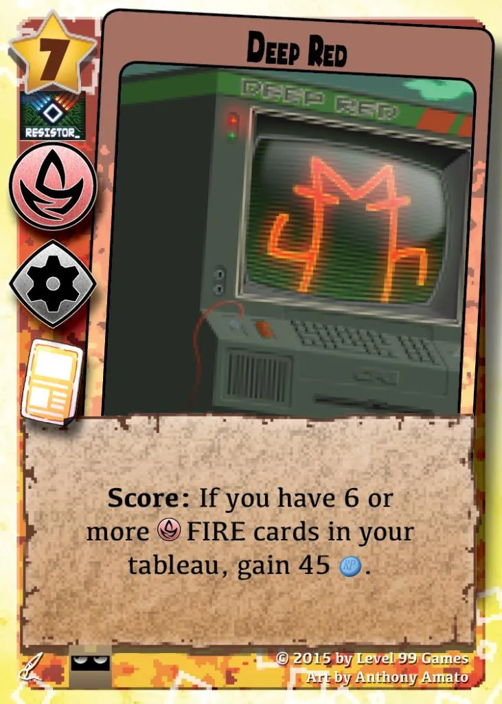 Deep Red (Core Mini Expansion #2 (Sponsors))