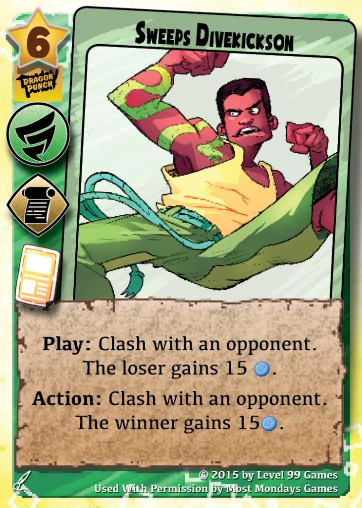 Sweeps Divekickson (Core Mini Expansion #2 (Sponsors))