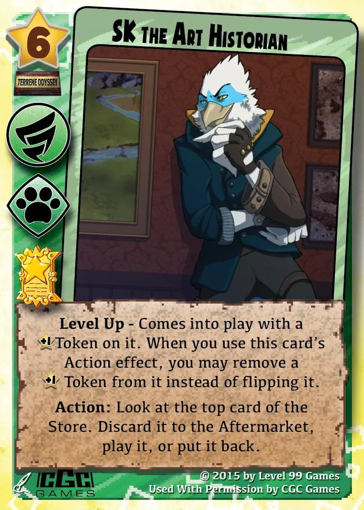 SK the Art Historian (Gold Promo Mini Expansion #2 (Sponsors))