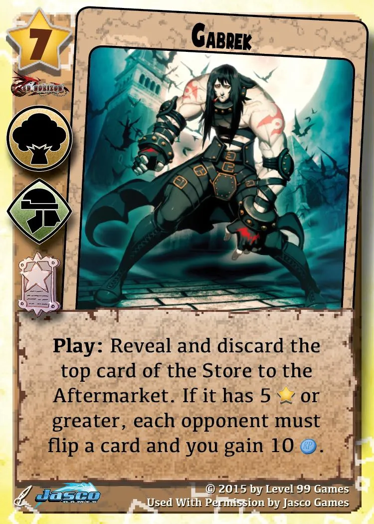 Gabrek (Silver Promo Mini Expansion #2 (Sponsors))