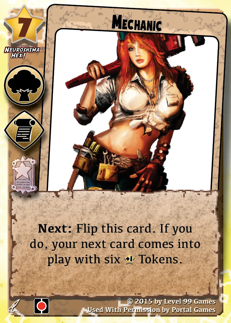 Mechanic (Silver Promo Mini Expansion #2 (Sponsors))