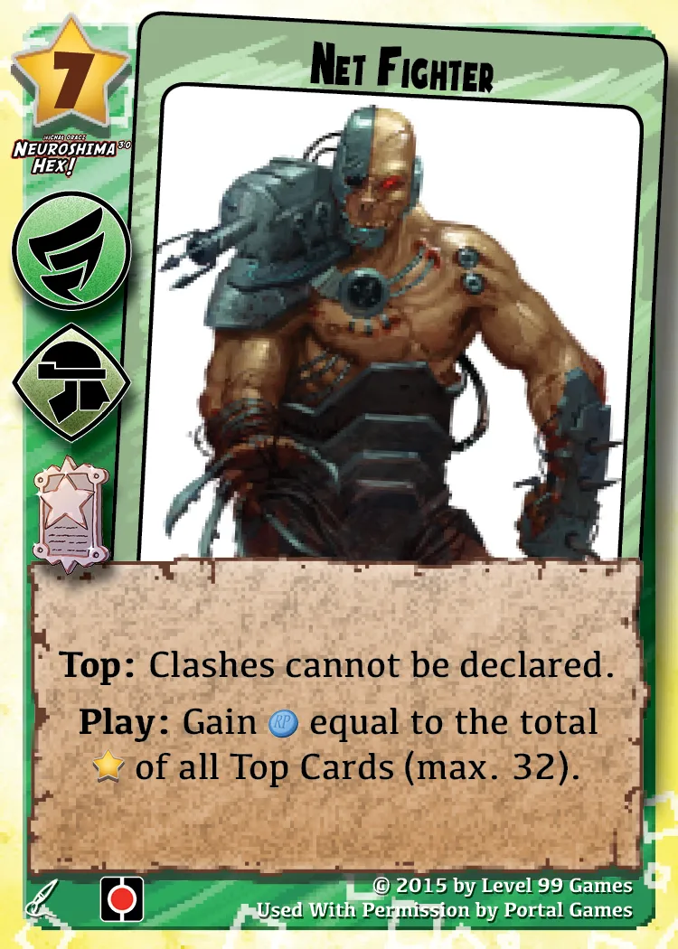 Net Fighter (Silver Promo Mini Expansion #2 (Sponsors))