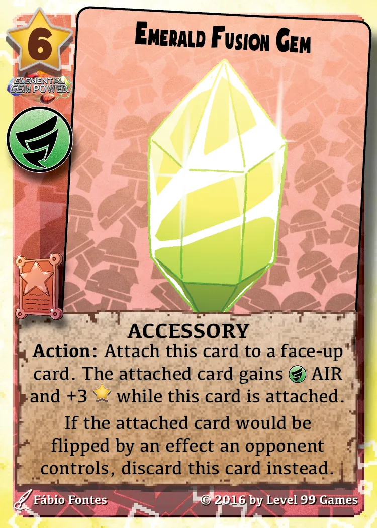 Emerald Fusion Gem (Bronze Promo Mini Expansion #3 (Fusion Chaos))