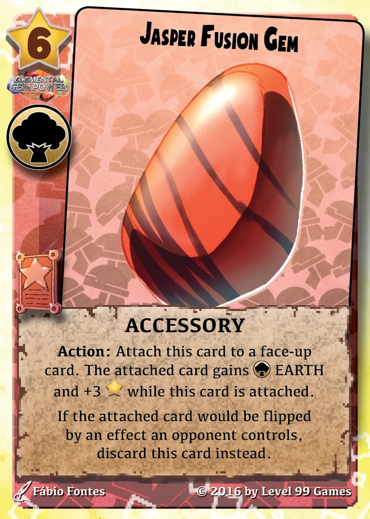 Jasper Fusion Gem (Bronze Promo Mini Expansion #3 (Fusion Chaos))