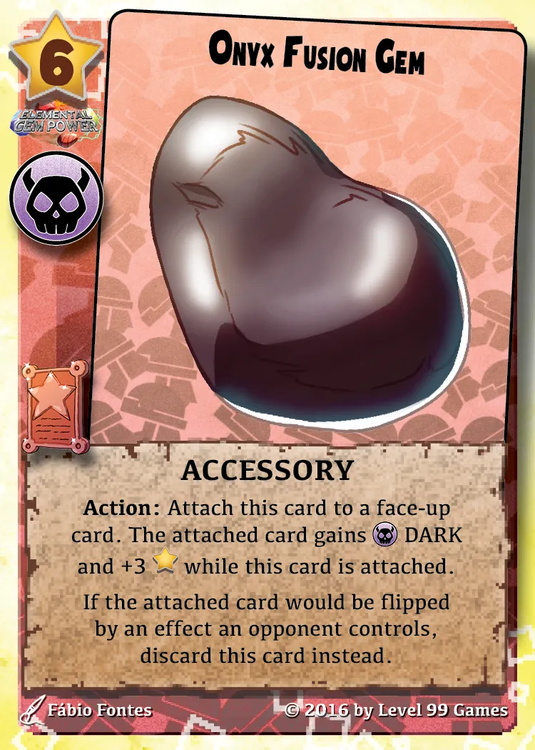 Onyx Fusion Gem (Bronze Promo Mini Expansion #3 (Fusion Chaos))