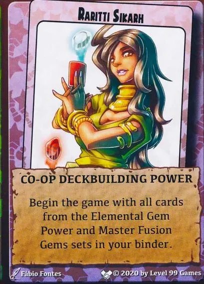 Raritti Sikarh (Character Mini Expansion #3 (Fusion Chaos))