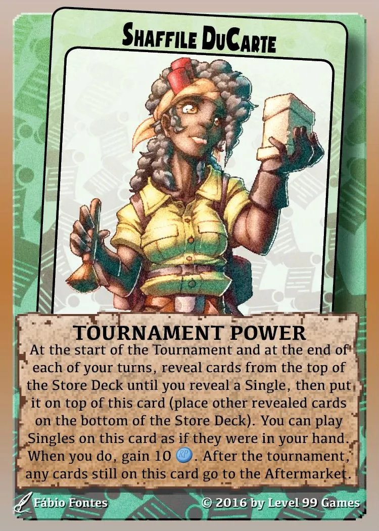 Shaffile DuCarte (Character (Co-Op) Mini Expansion #3 (Fusion Chaos))