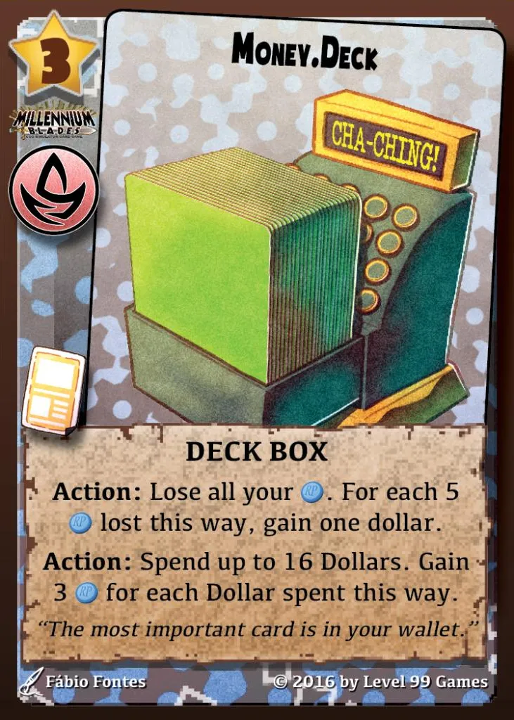 Money.Deck (Core Mini Expansion #3 (Fusion Chaos))