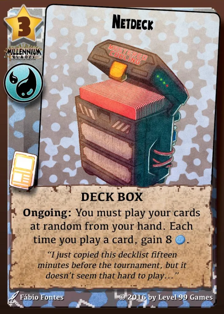 Netdeck (Core Mini Expansion #3 (Fusion Chaos))