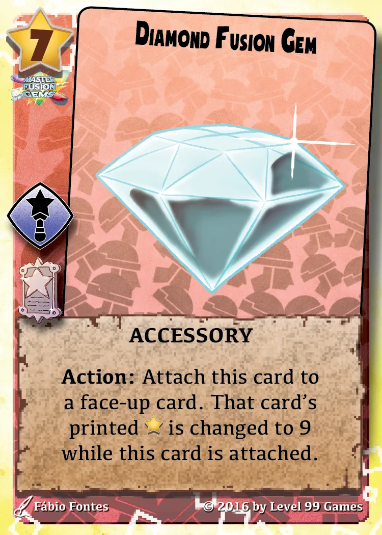 Diamond Fusion Gem (Silver Promo Mini Expansion #3 (Fusion Chaos))