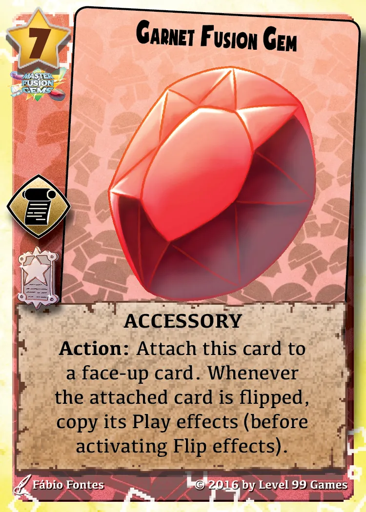 Garnet Fusion Gem (Silver Promo Mini Expansion #3 (Fusion Chaos))