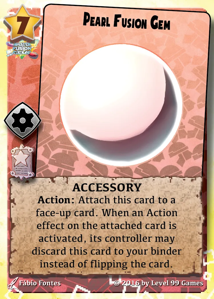 Pearl Fusion Gem (Silver Promo Mini Expansion #3 (Fusion Chaos))