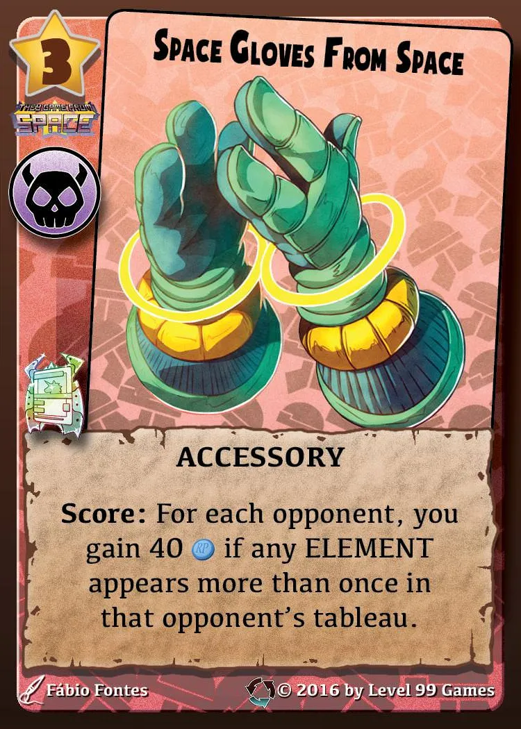 Space Gloves from Space (Co-Op Boss Set Rotation)