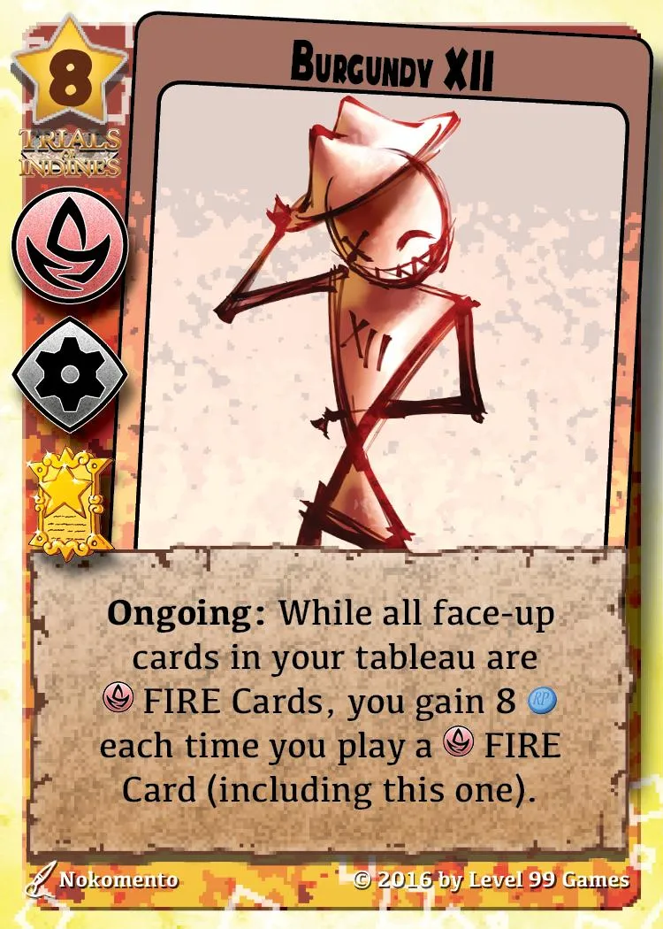 Burgundy XII (Gold Promo Mini Expansion #5 (Futures))