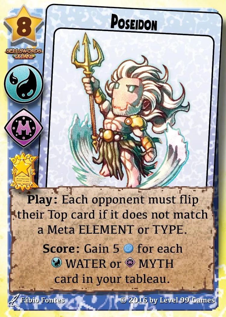 Poseidon (Gold Promo Mini Expansion #5 (Futures))