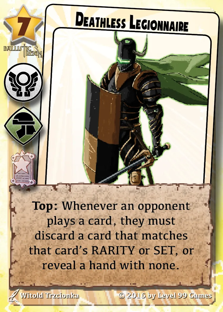 Deathless Legionnaire (Silver Promo Mini Expansion #5 (Futures))